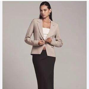 Anthropologie Sweater Blazer
